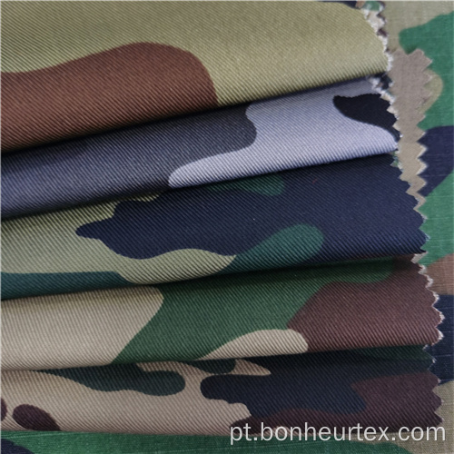 Tecido de camuflagem militar TC Twill Twill